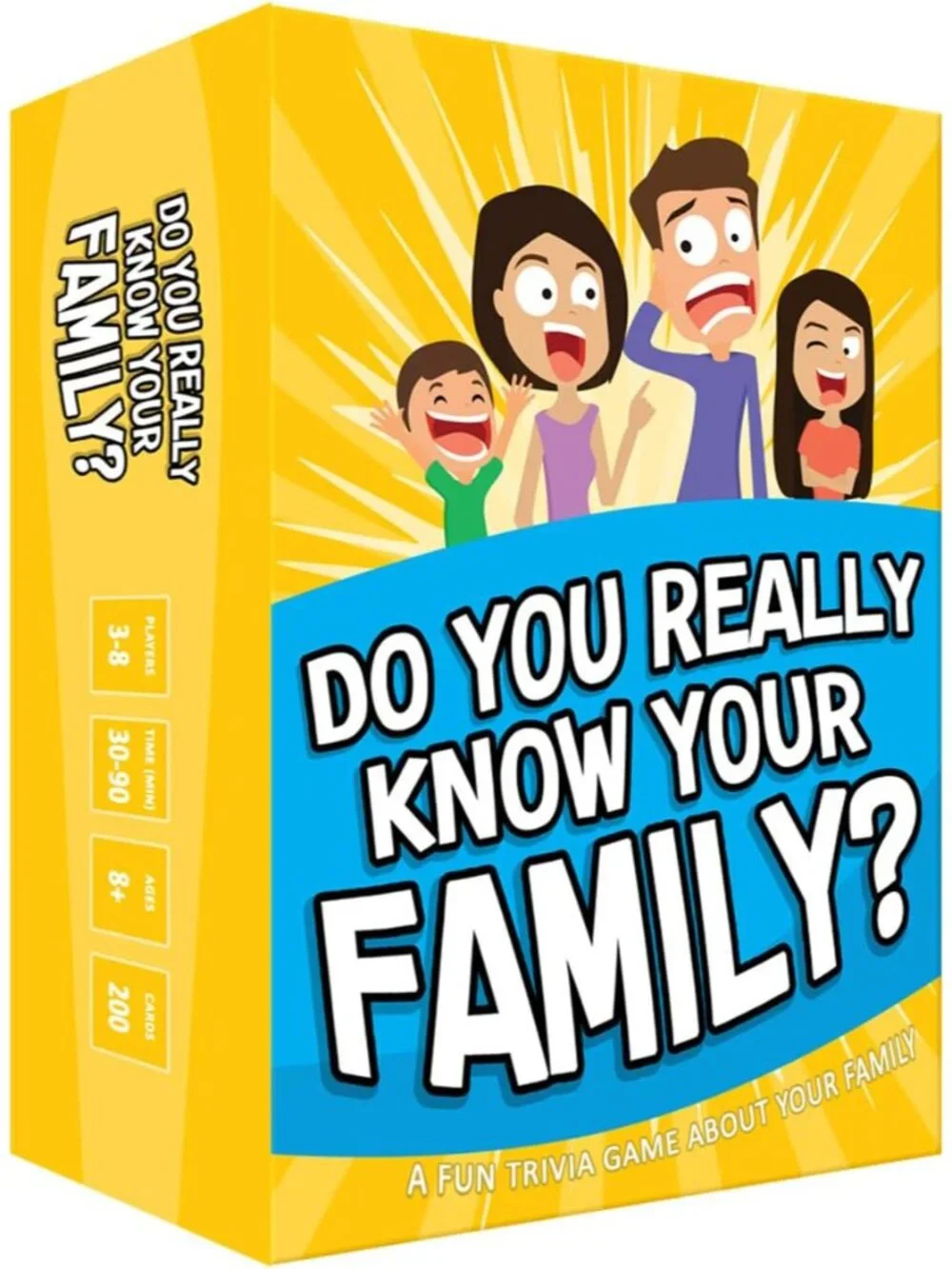 Fun Family Game for Kids, Teens and Adults | Best Family Game Night Card Board G